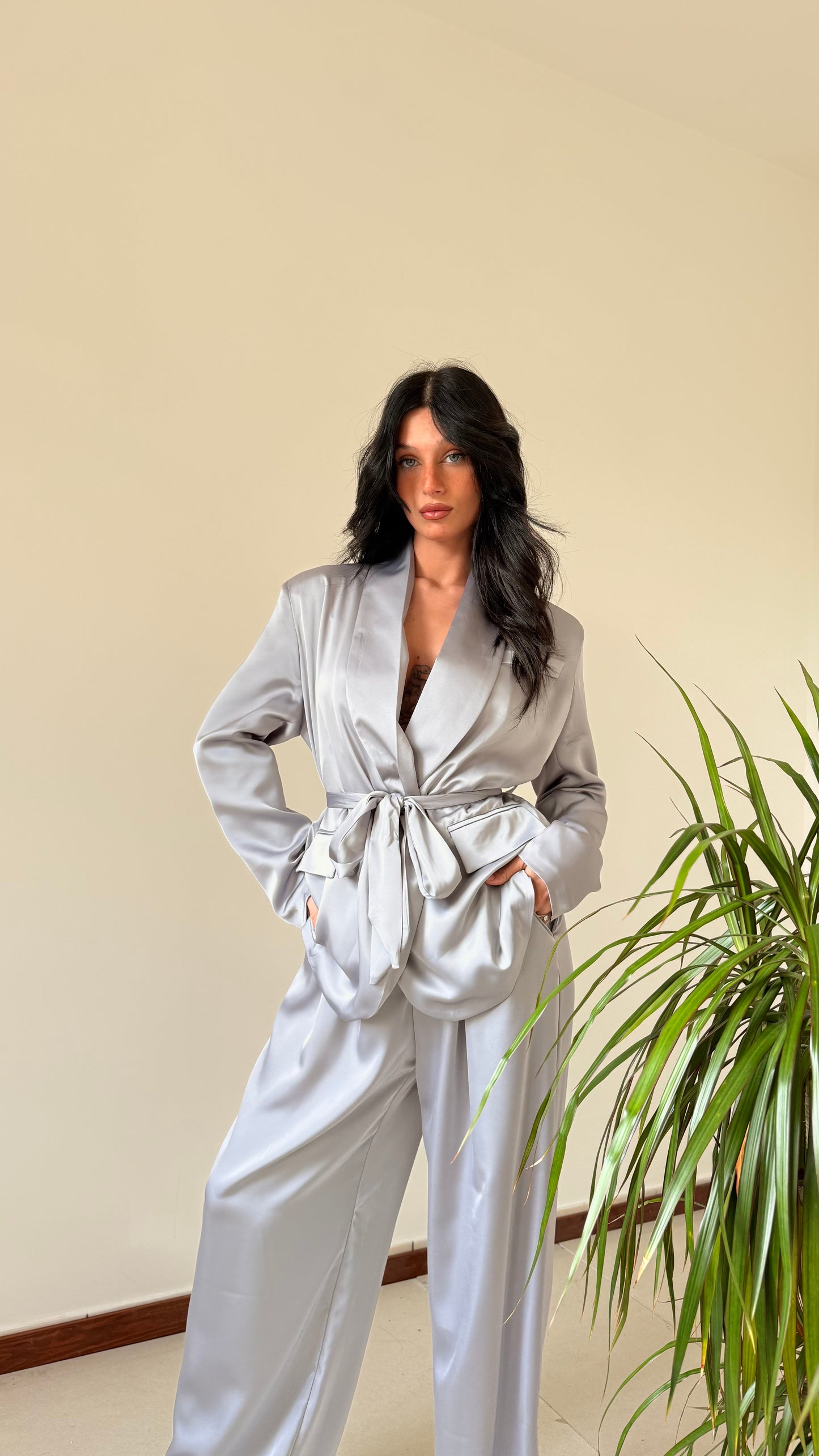 Tailleur Femme Fatale Argento