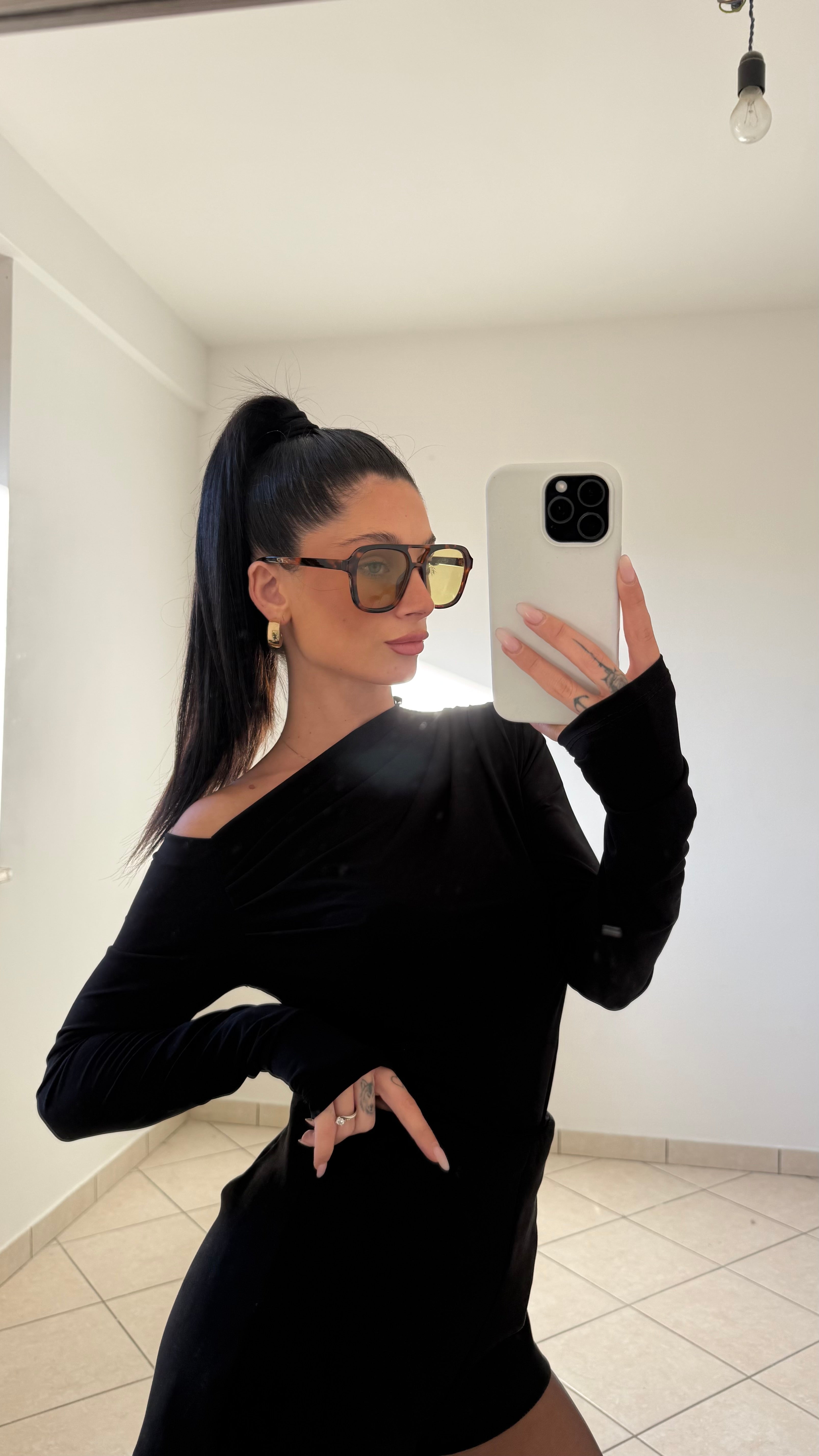 Body asimmetrico nero